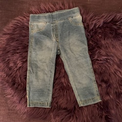 Leggings i jeansmodell från Lindex stl 80