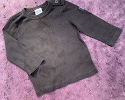 3 delat paket med turkos t-shirt med bilar, svart tröja och ett par jeans från PoP stl 80 + 86