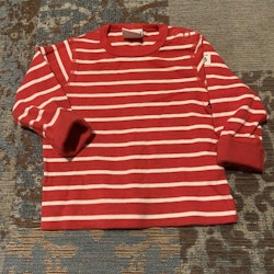 Röd och vit randig tröja från PoP stl 62