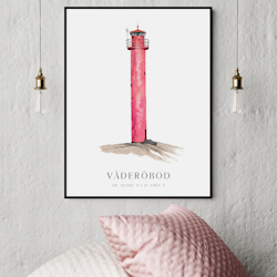 Poster Väderöbod Fyr