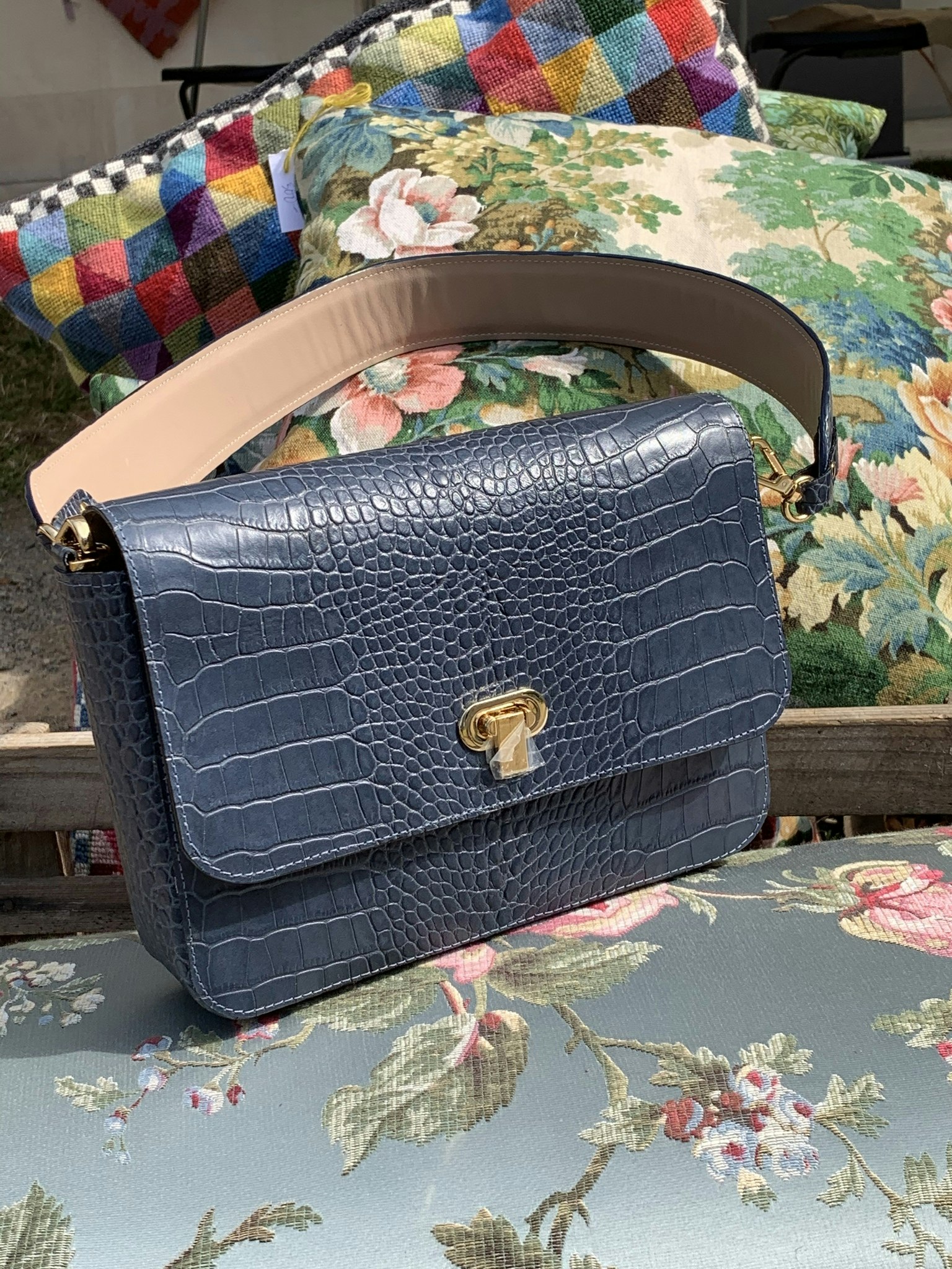 Handväska Florens blå