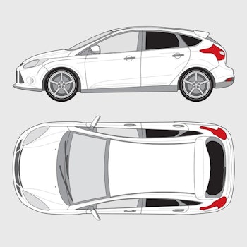 Ford Focus 5-dörrar | 2015-2019