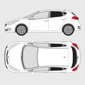 Kia Ceed 5-dörrar | 2012-2018