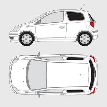 Toyota Yaris 3-dörrar | 1999-2005