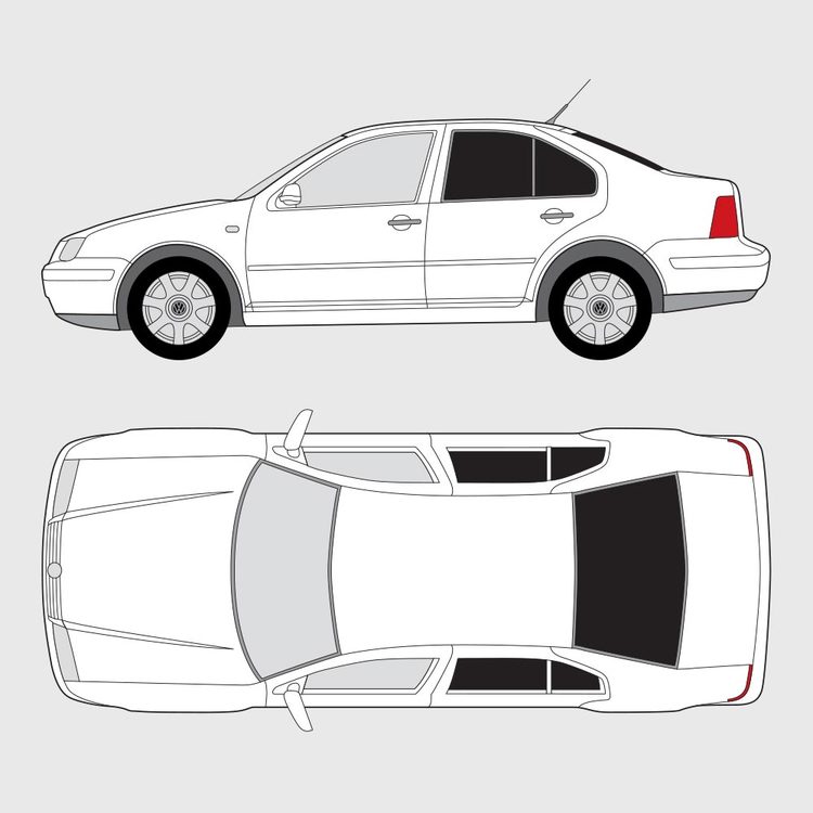 Volkswagen Bora 4-dörrar 1999-2004