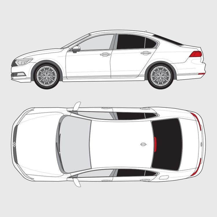 Volkswagen Passat 4-dörrar 2014-2023