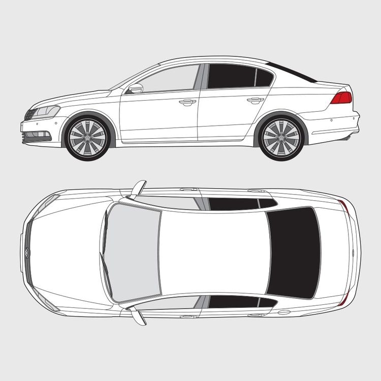 Volkswagen Passat 4-dörrar 2010-2014