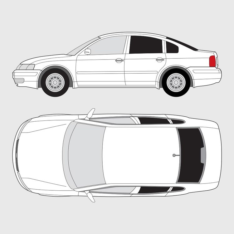 Volkswagen Passat 4-dörrar 1997-2000