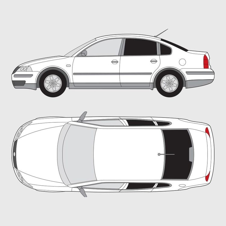 Volkswagen Passat 4-dörrar 2001-2005