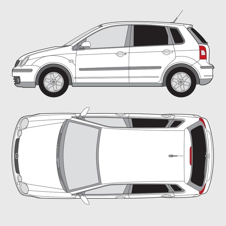 Volkswagen Polo 5-dörrar 2001-2005