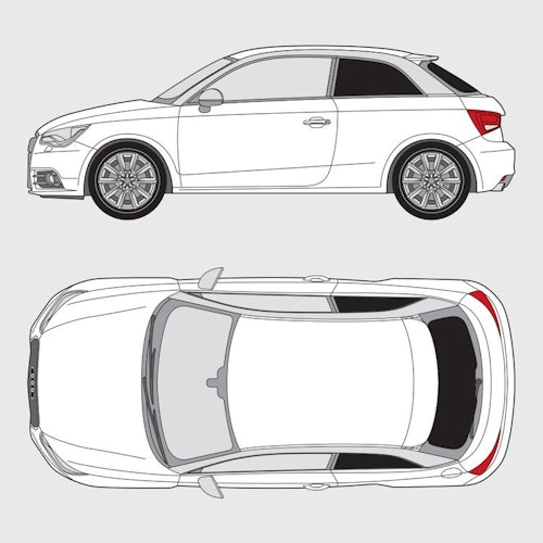 Audi A1 3-dörrar
