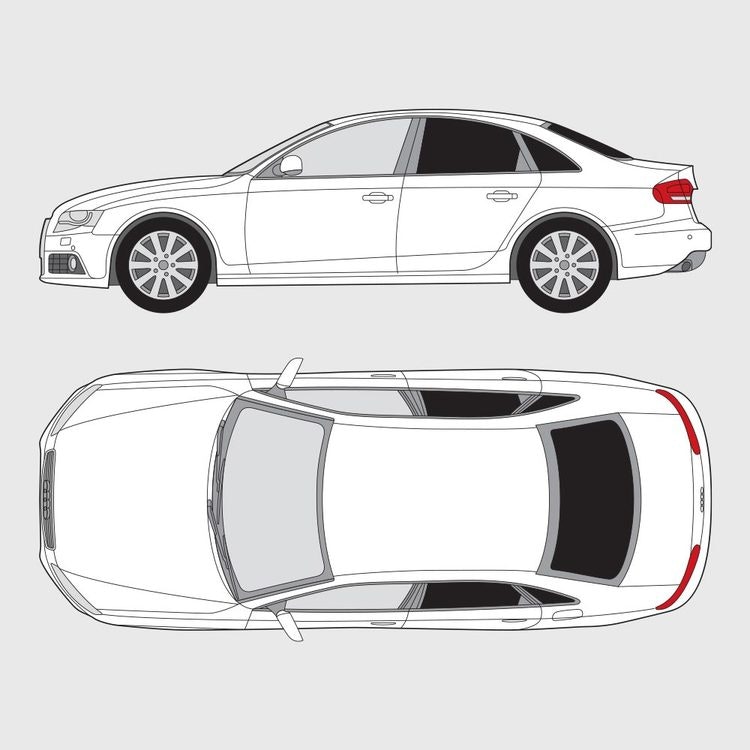 Audi A4 4-dörrar 2008-2015