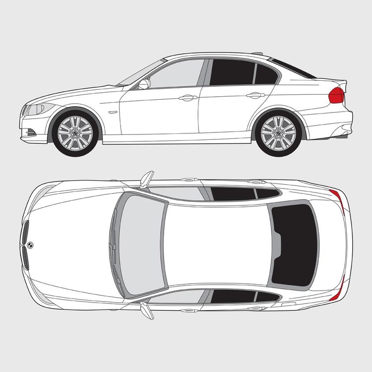 BMW 3 Serie 4-dörrar E90 2005-2011