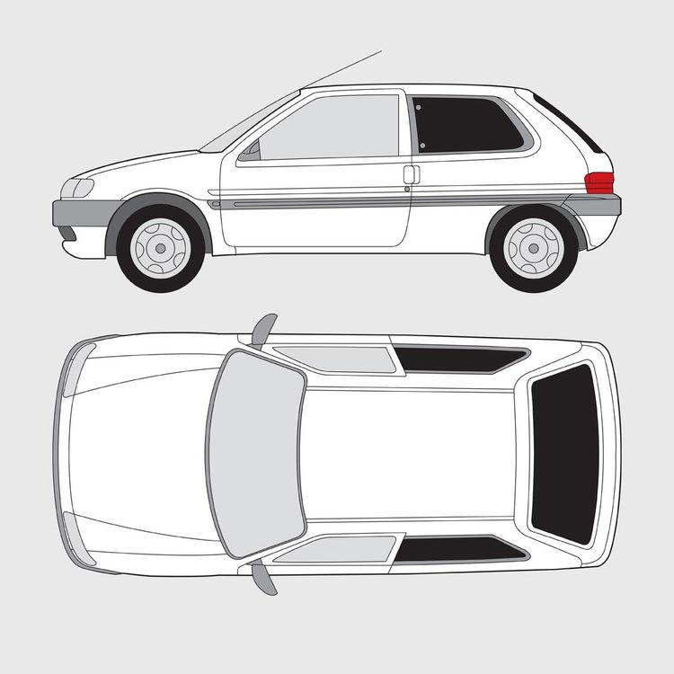 Citroën Saxo 3-dörrar 1996-2003