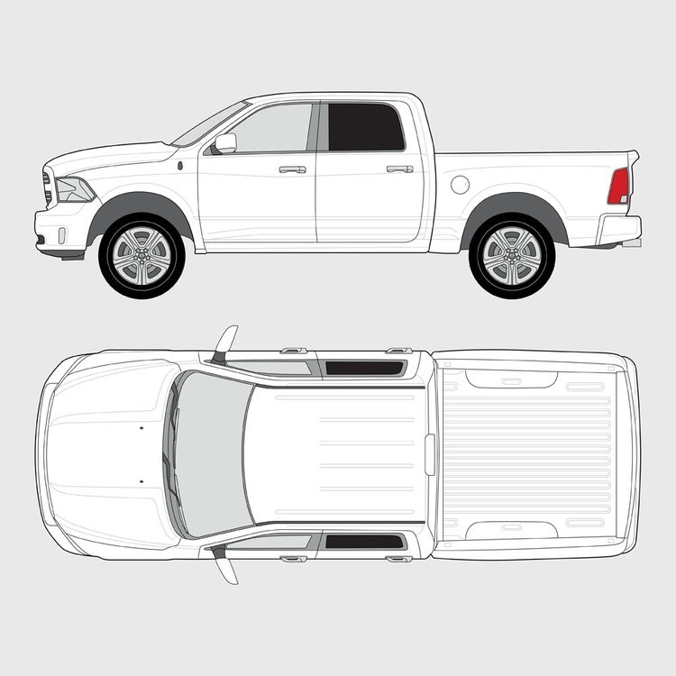 Dodge Ram Crew Cab 2010-2018