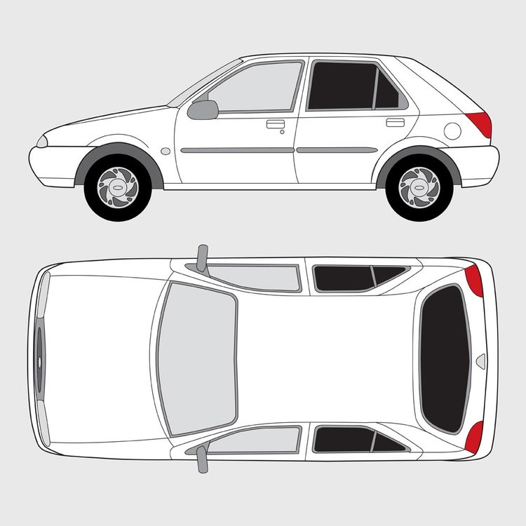Ford Fiesta 5-dörrar 1995-2001