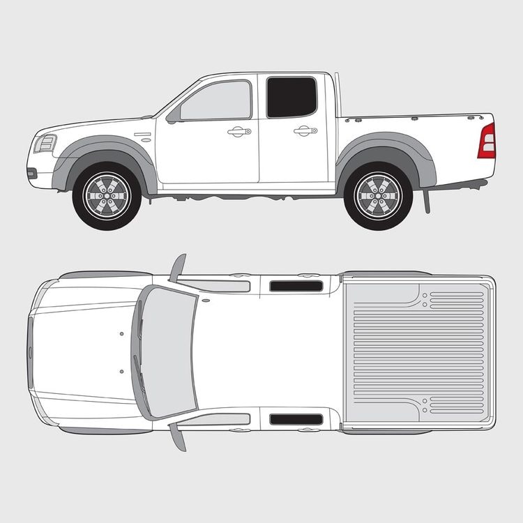 Ford Ranger Double Cab 2007-2012