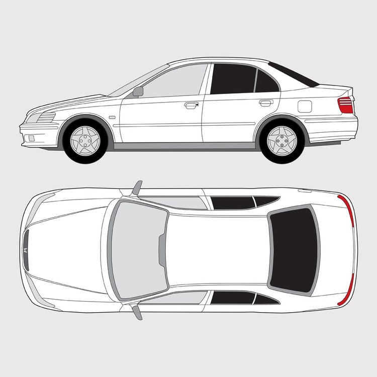 Honda Accord 4-dörrar 1998-2003