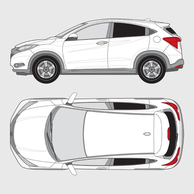 Honda HRV 5-dörrar 2015-2022