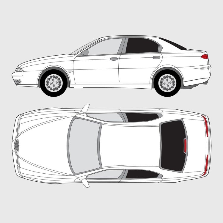 Alfa Romeo 166 4-dörrar 1999-2004