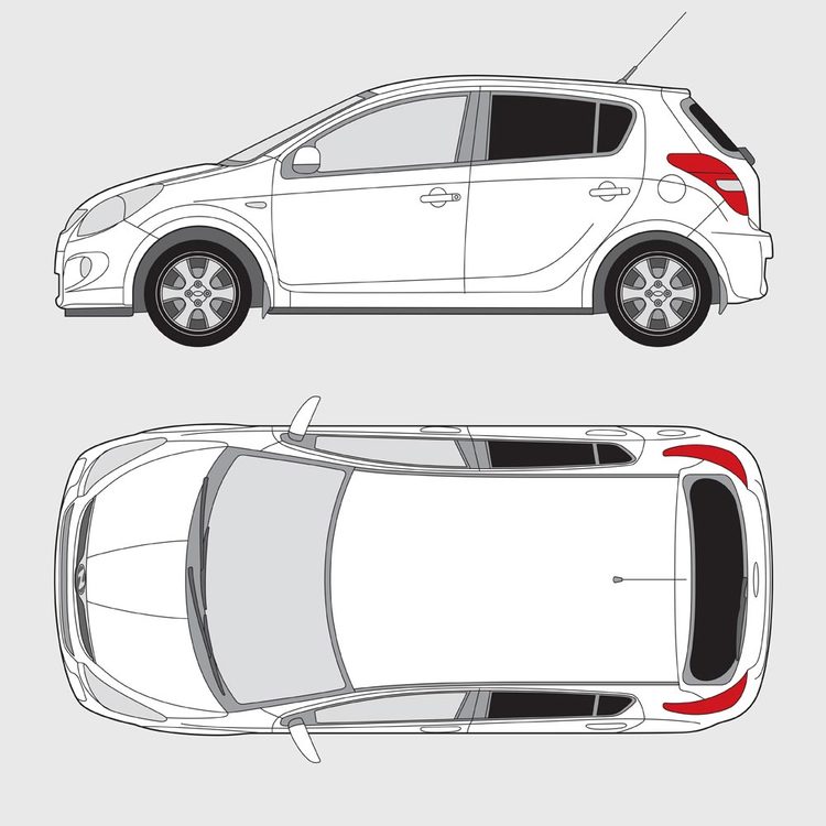 Hyundai i20 5-dörrar 2009-2015