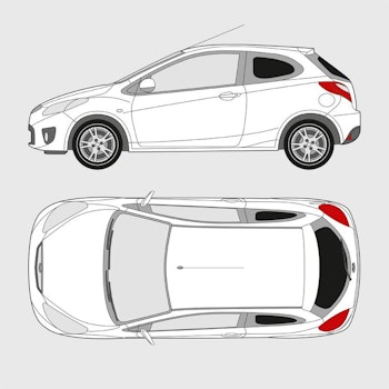 Mazda 2 3-dörrar