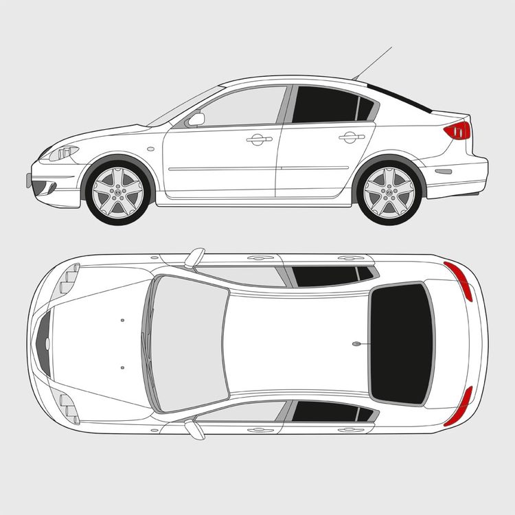 Mazda 3 Sedan 2003-2009
