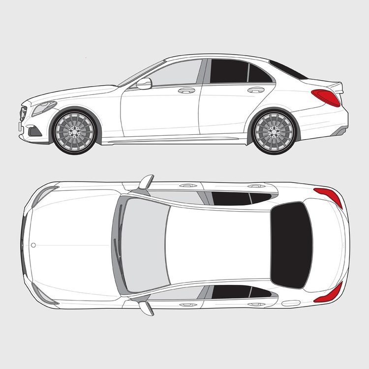 Mercedes C-Klass 4-dörrar 2014-