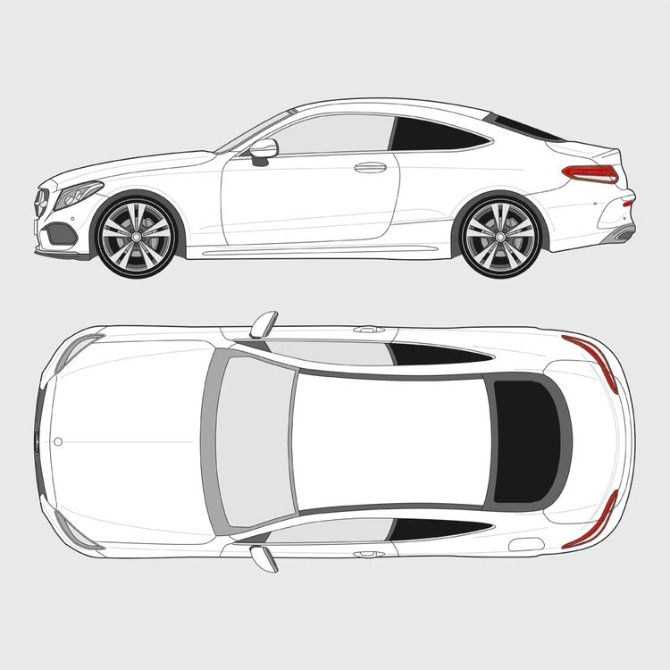 Mercedes C-Klass Coupe 2014-