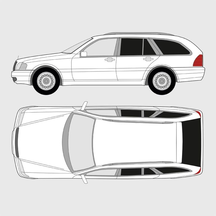 Mercedes C-Klass kombi 1993-2001