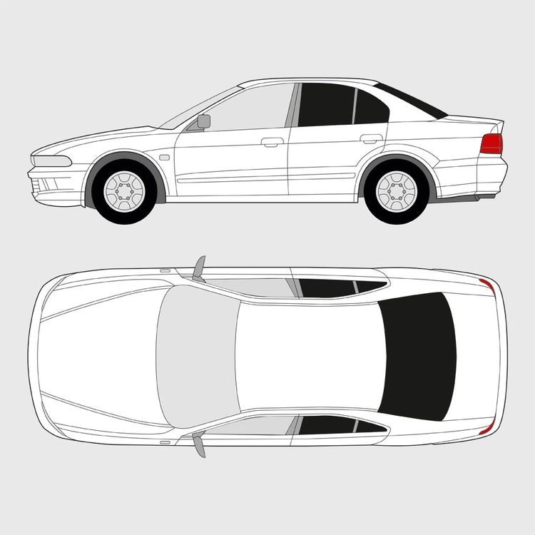 Mitsubishi Galant 4-dörrar 1999-2003