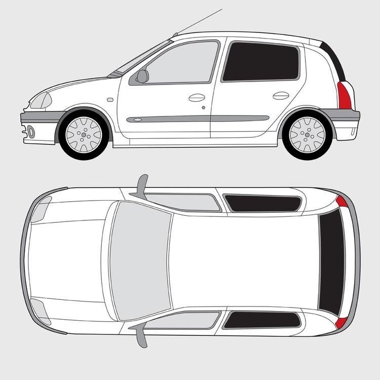 Renault Clio 5-dörrar 1998-2005