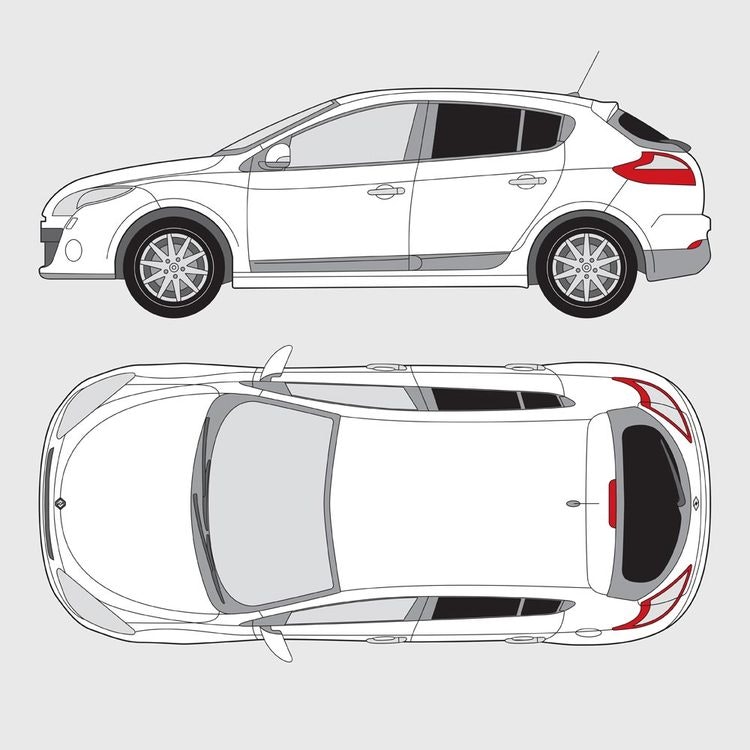 Renault Megane 5-dörrar 2009-2015