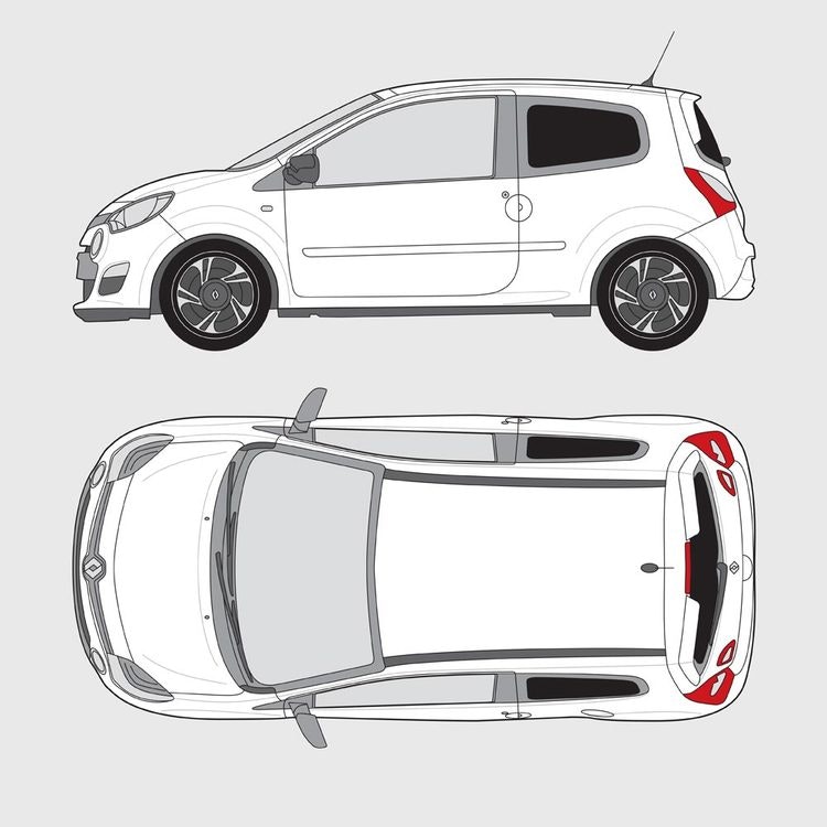 Renault Twingo 3-dörrar 2014-2019