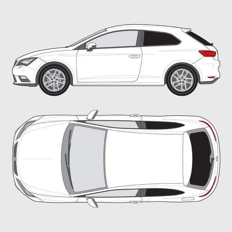 Seat Leon SC 3-dörrar 2012-2017