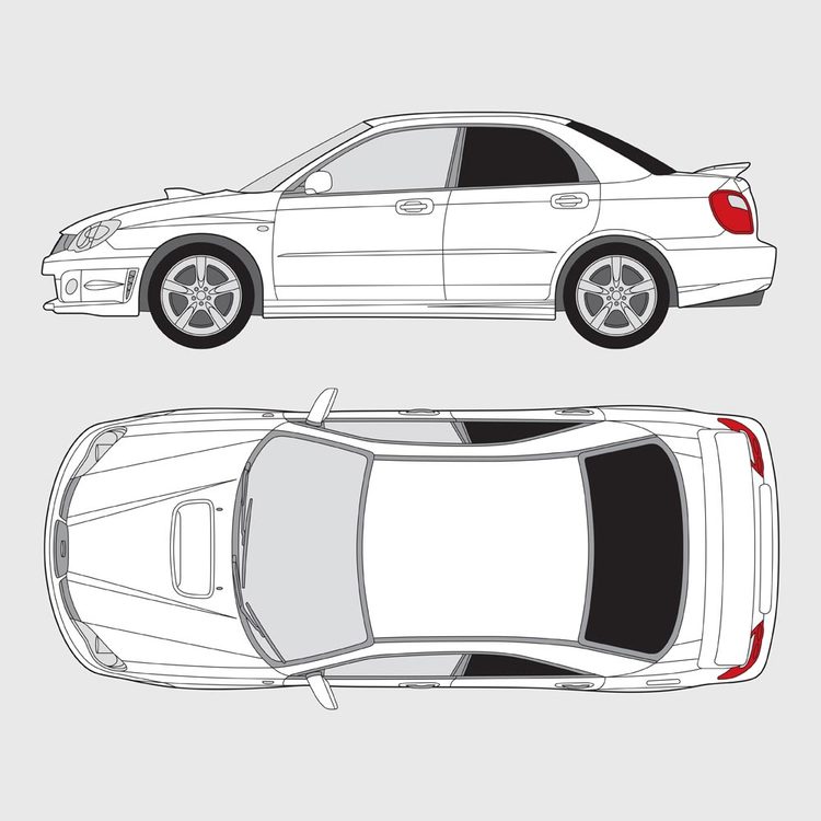 Subaru Impreza 4-dörrar 2005-2011