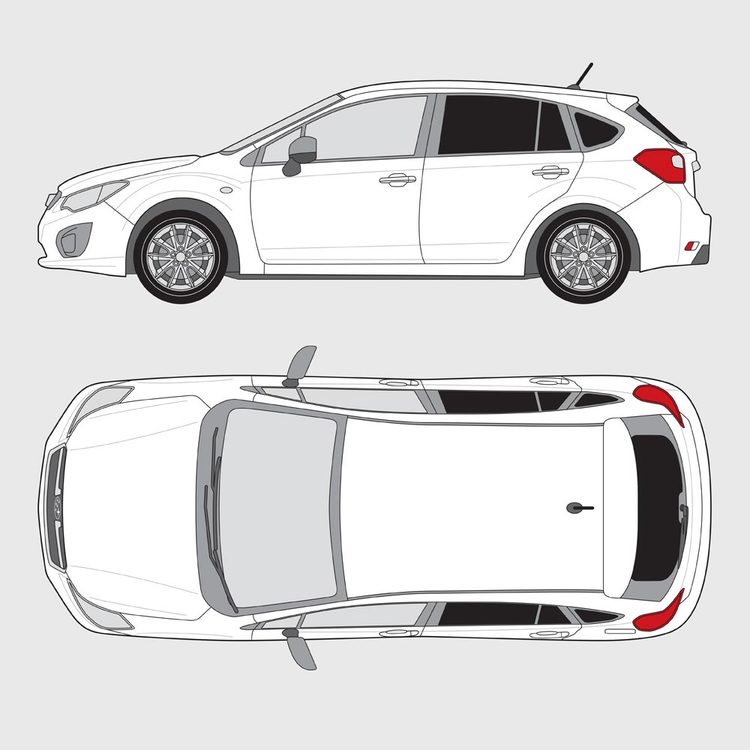 Subaru Impreza 5-dörrar 2014-2018