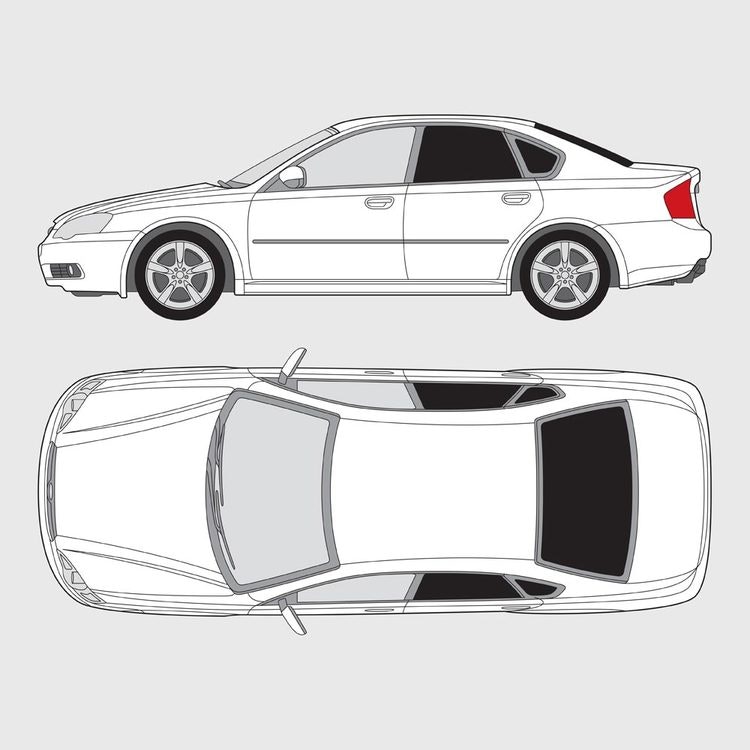 Subaru Legacy 4-dörrar 2003-2009