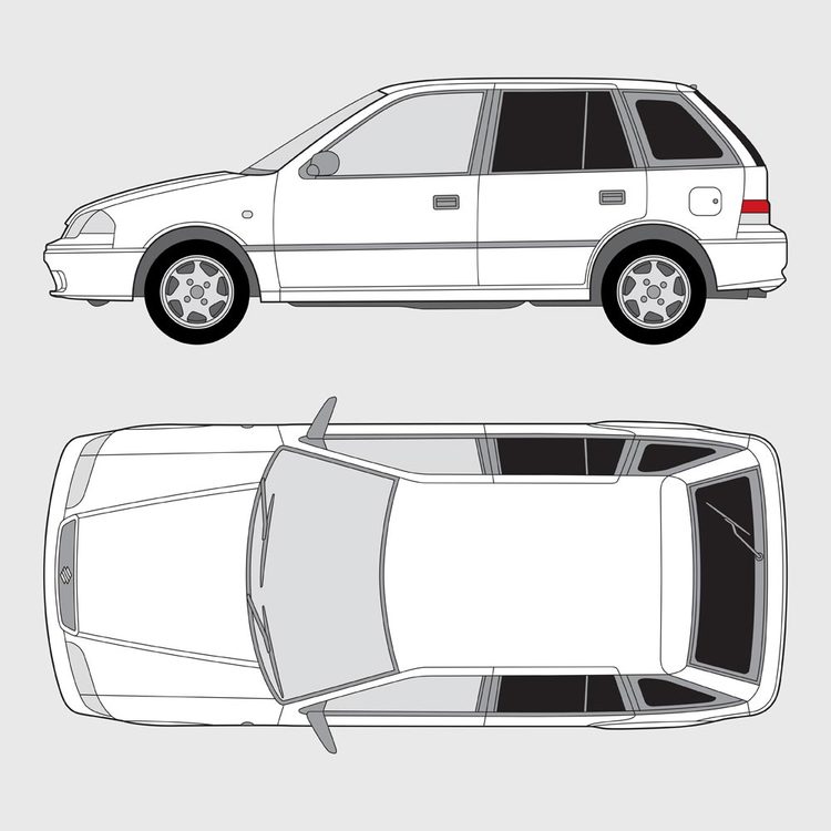 Suzuki Swift 5-dörrar 2002-2005