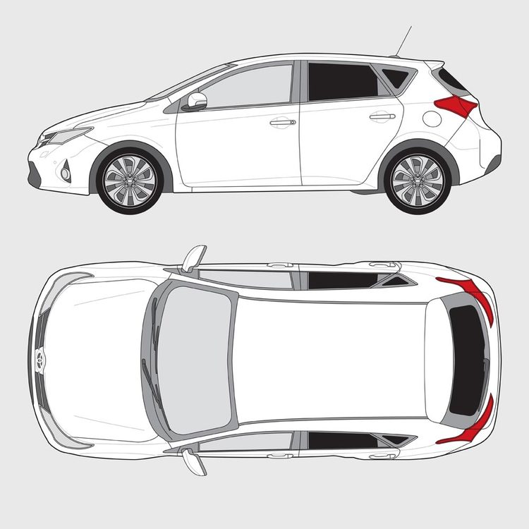 Toyota Auris 5-dörrar 2013-