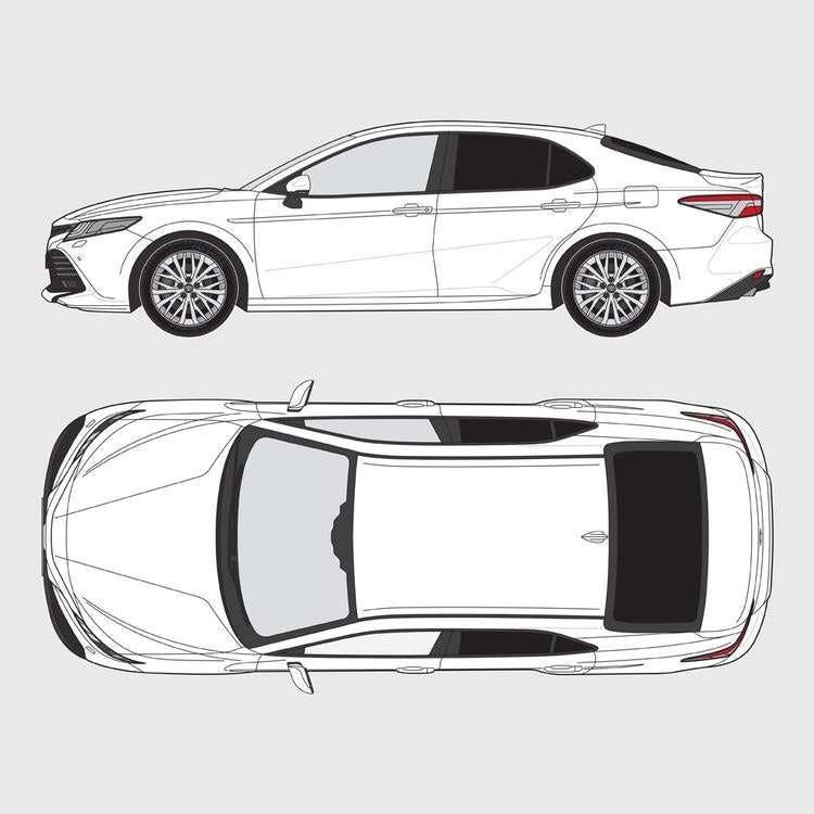 Toyota Camry 4-dörrar 2019-