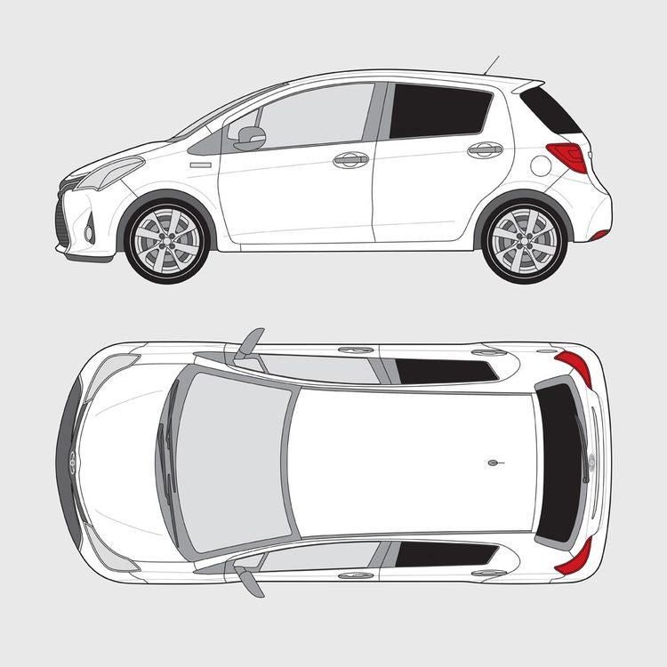 Toyota Yaris 5-dörrar 2011-2020