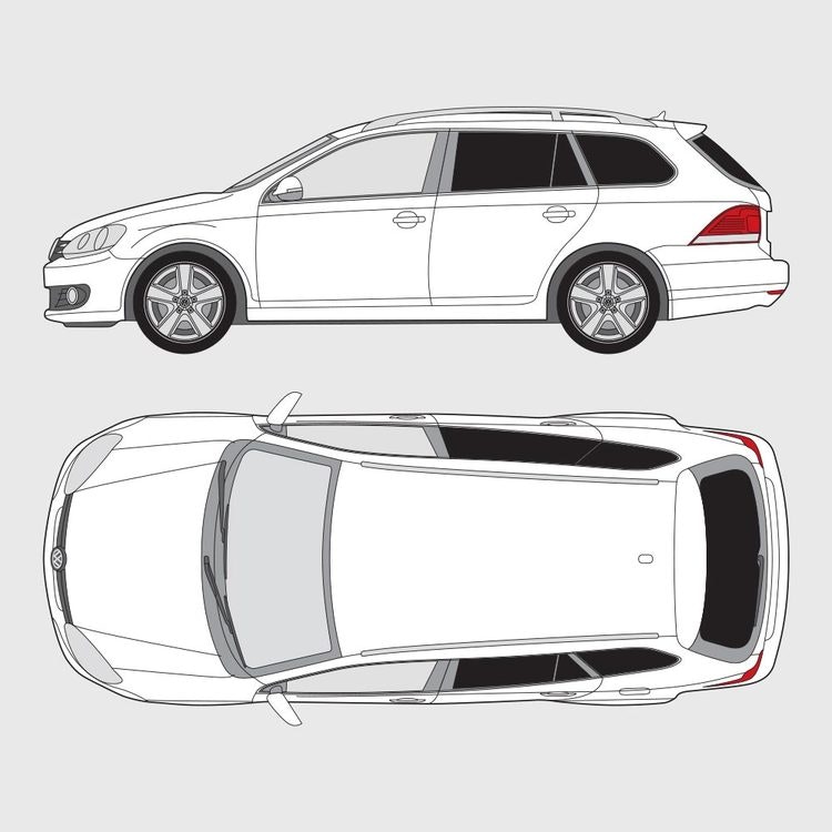 Volkswagen Golf 6 kombi 2010-2013