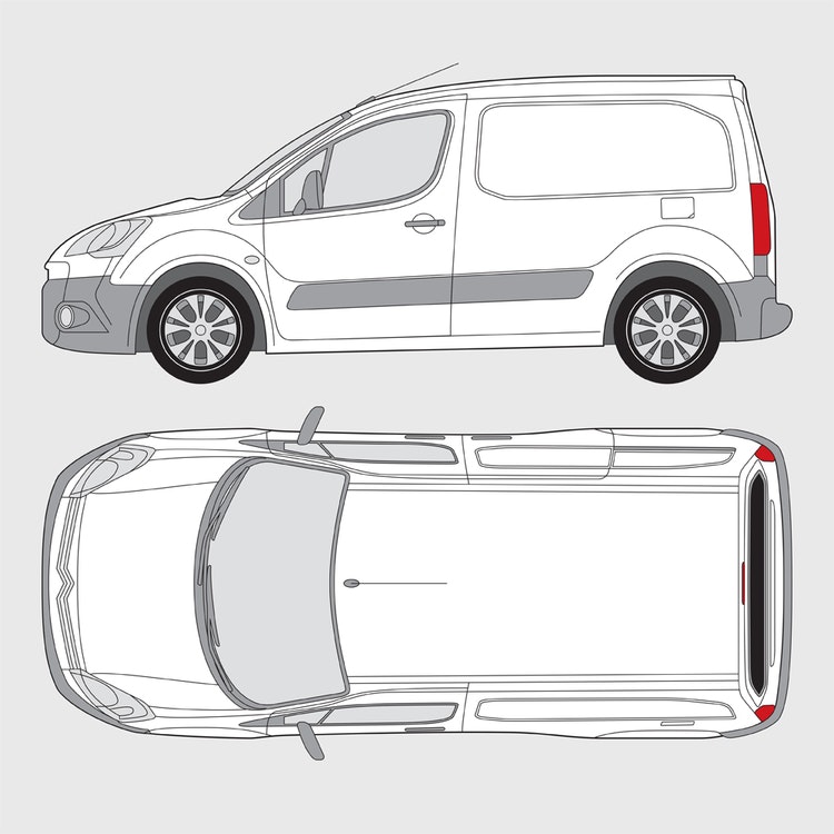 Citroën Berlingo Skåp 2008-2018