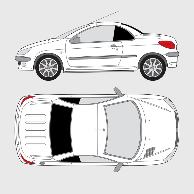 Peugeot 206 CC Cab 2001-2007