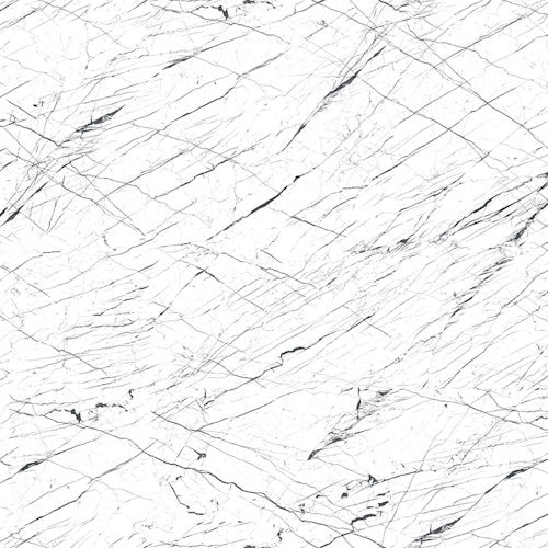 NE72 Black stripes white marble