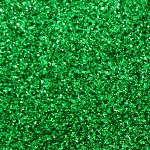 Dekorplast R12 - Grön Glitter