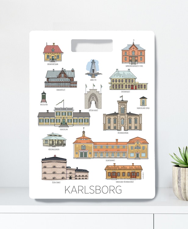 Karlsborgshus skärbräda