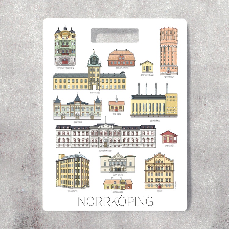 Norrköpingshus skärbräda