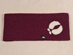 Pannband vinröd